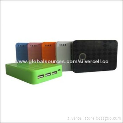 Power Banks with 11,200mAh Capacity, 5V DC/1A, 5V DC/2A, 5V DC/3A Output